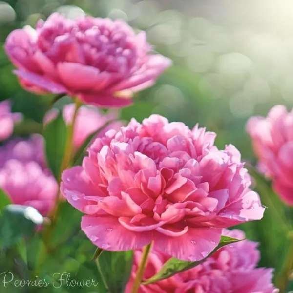 peonies flower meaning
